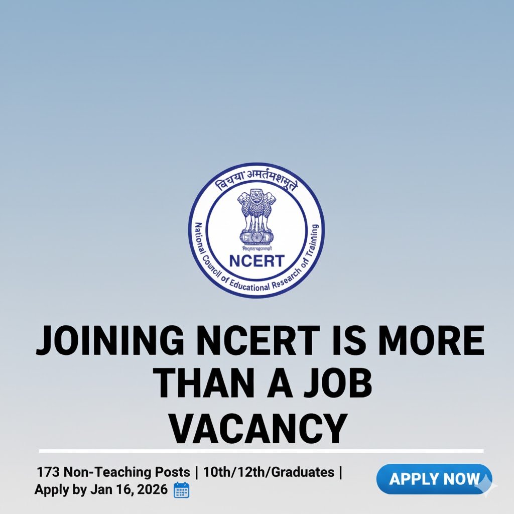 ncert-non-teaching-recruitment-2026/